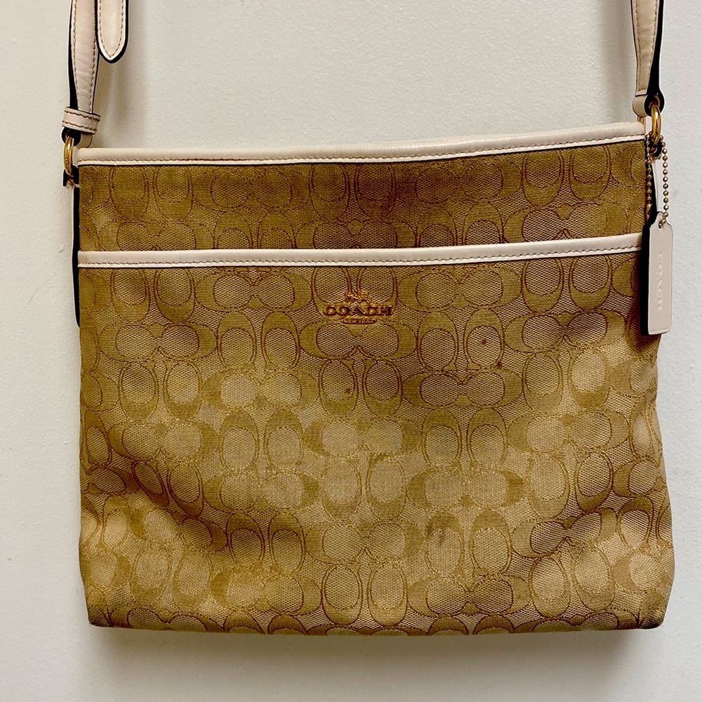 Coach cross body occasionally wear